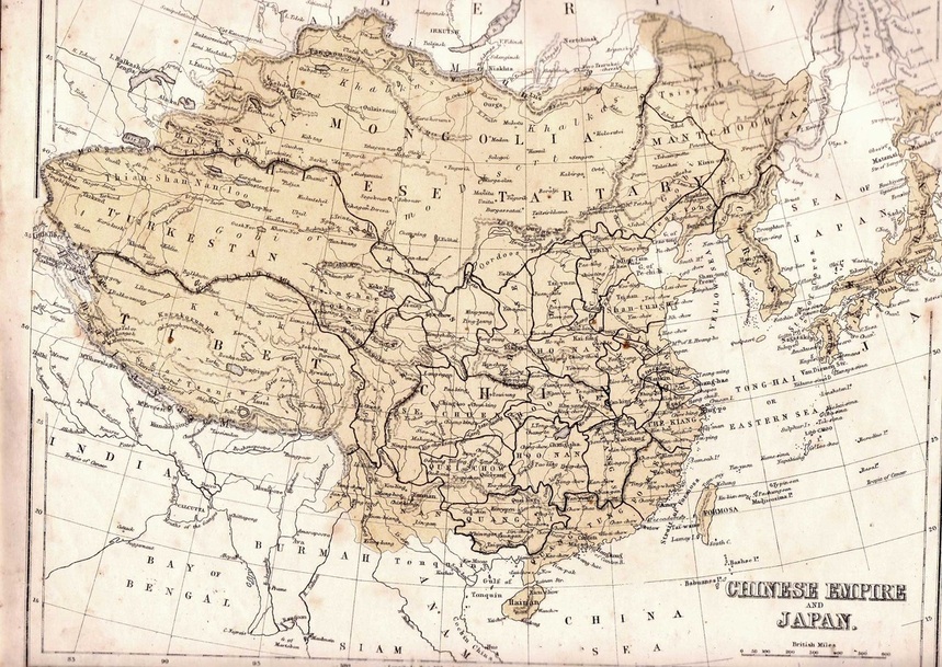 Detailed Map Of Ancient China
